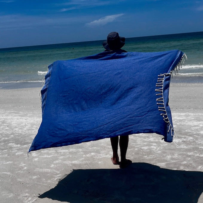 Fouta Square - Double size - Natte