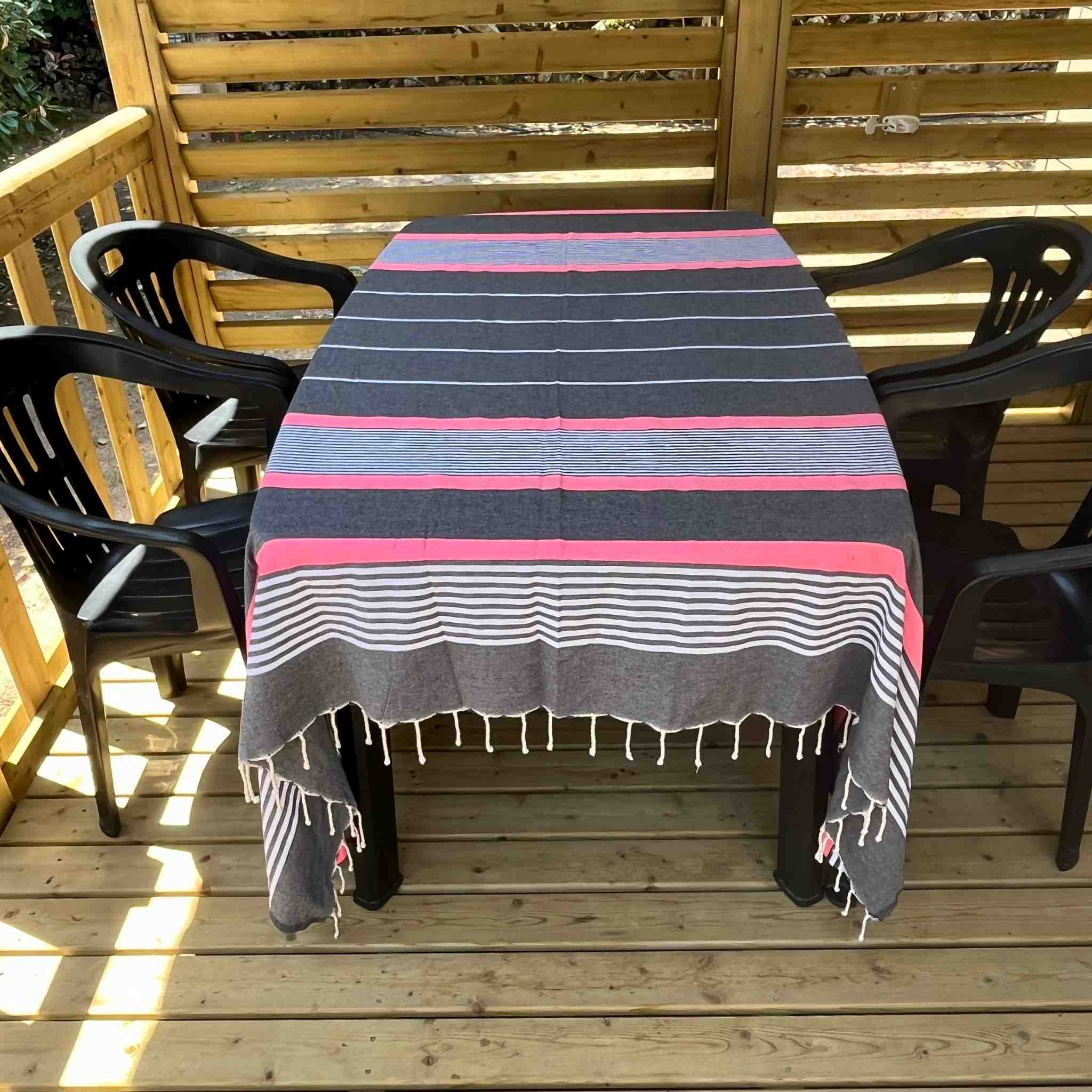 Fouta Square - Double size - Nautica