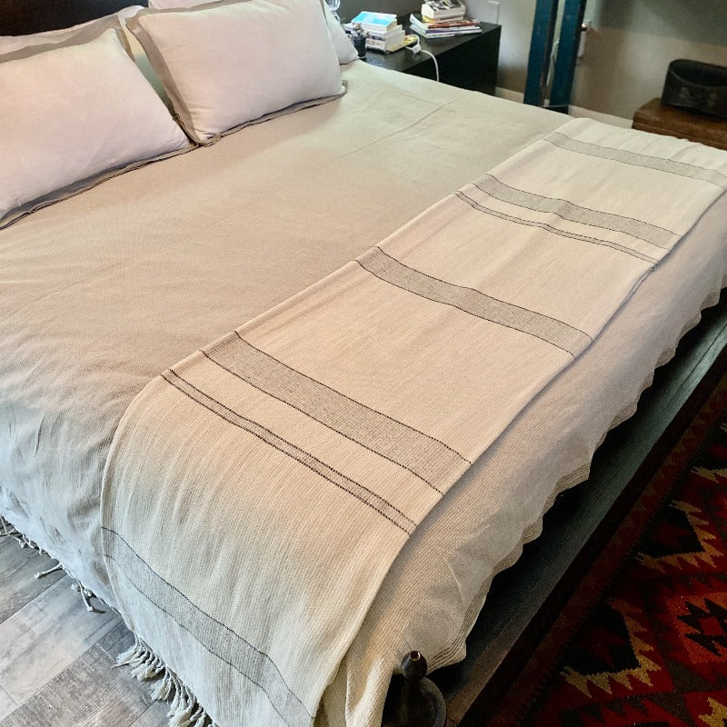 Zaida Fouta Bedspread - The-foutaspa - Throw - Hand Made