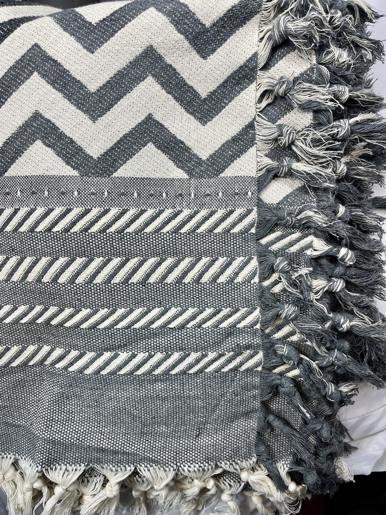 Fouta Bedspread - XXL - Zig-Zag