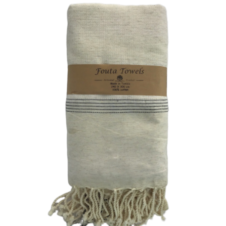 Natte Fouta Bedspread XL &amp; XXL - The-foutaspa