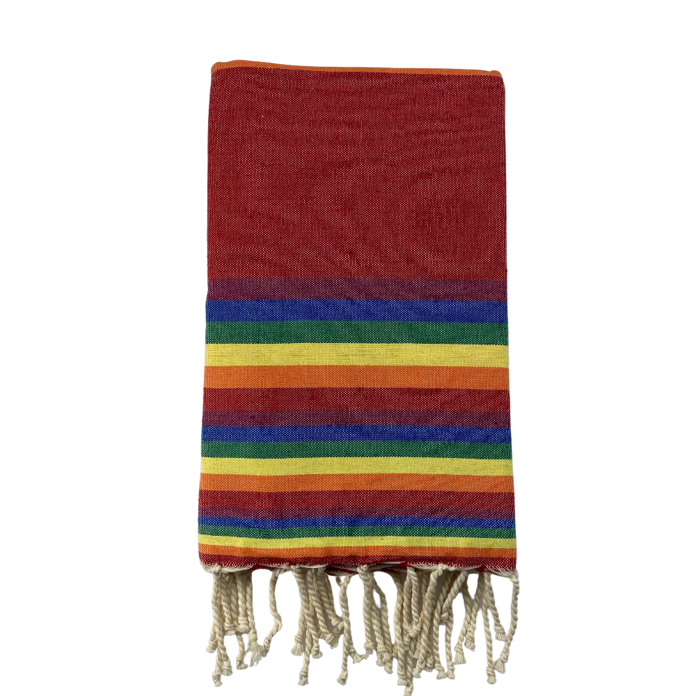 Rainbow Fouta Towel - The-foutaspa